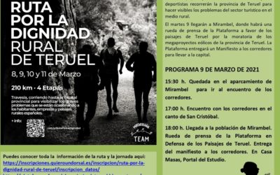 Ruta por la dignidad rural de Teruel
