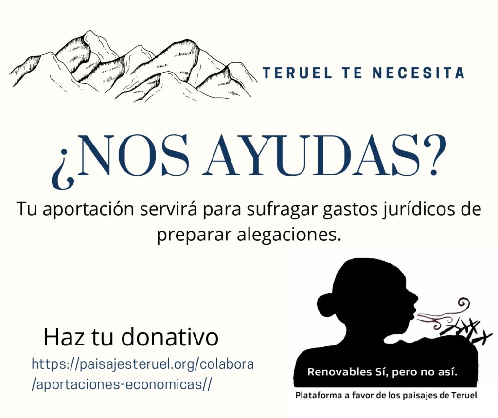 Campaña de mecenazgo en defensa de los paisajes de Teruel
