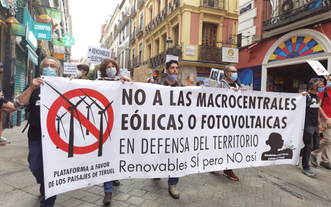 ALIENTE en Aragón solicita al Gobierno que retire los artículos del Real Decreto-ley 6/2022 que exime el cumplimiento de normativas y legislaciones ambientales