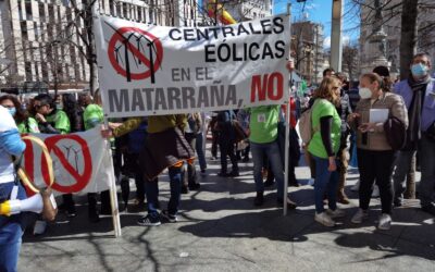 La Plataforma a favor de los Paisajes de Teruel y los Ayuntamientos de Valjunquera y Valdeltormo presentan seis recursos de alzada sobre los proyectos de masificación eólica de Forestalia en el Matarraña
