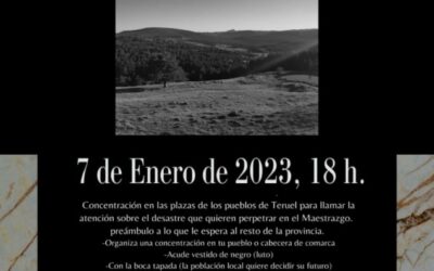 Paisajes de Teruel llama a los turolenses a concentrase en defensa de los entornos naturales del Maestrazgo y Gúdar – Javalambre