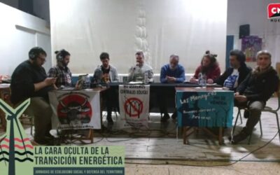 Mesa redonda de las Plataformas en defensa del Territorio sobre «LA CARA OCULTA DE LA TRANSICIÓN ENERGÉTICA».