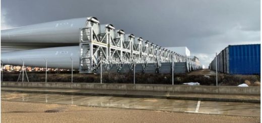 2025 Aerogeneradores en el aeropuerto de Caudé
