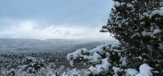 Desde el camino de la Capellanía, en Fortanete