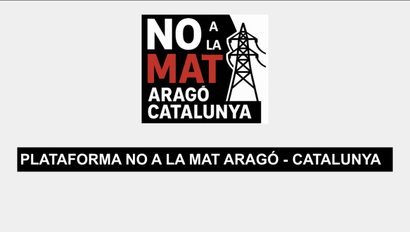 20260224 Cartel No a La MAT Aragón Cataluña