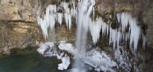 Cascada Molino de San Pedro. Albarrracín. Foto Uge Fuertes