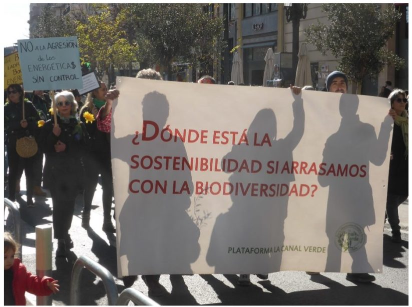 Arainfo 20230727-Foto-Colectivo-Sollavientos-en-portada-Impacto-sobre-la-Red-Natura-