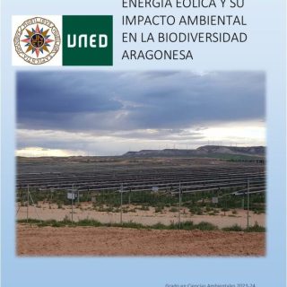 2024 Energía eólica y su impacto ambiental en la biodiversidad aragonesa.